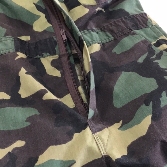 VINTAGE REDHEAD Hunting Camouflage Coveralls Unlined Size Med regular pre owned - Picture 8 of 12